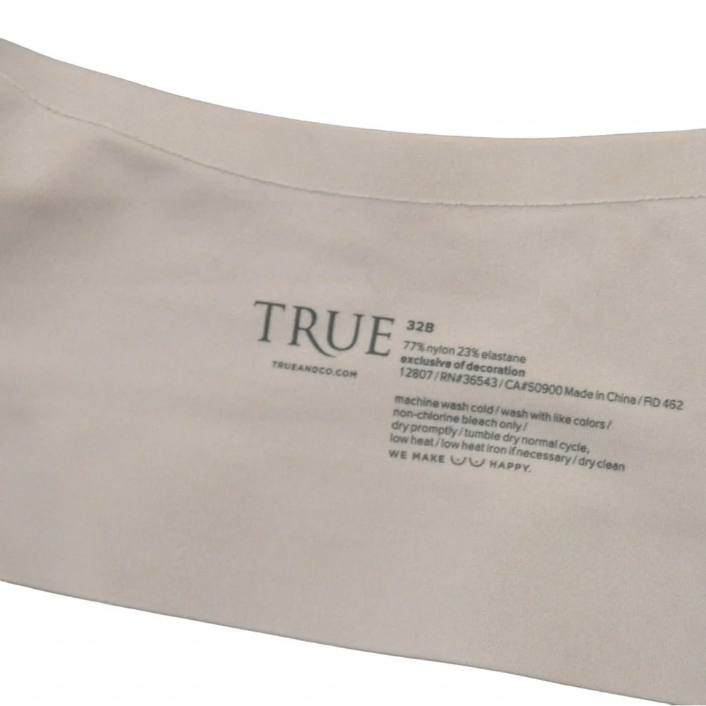 32B True & Co True‎ Body Lift Underwire Bra, Dulce Color